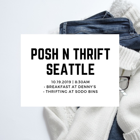 Thank you! Seattle Posh n Thrift! Saturday 10/19 - Picture 5 of 5
